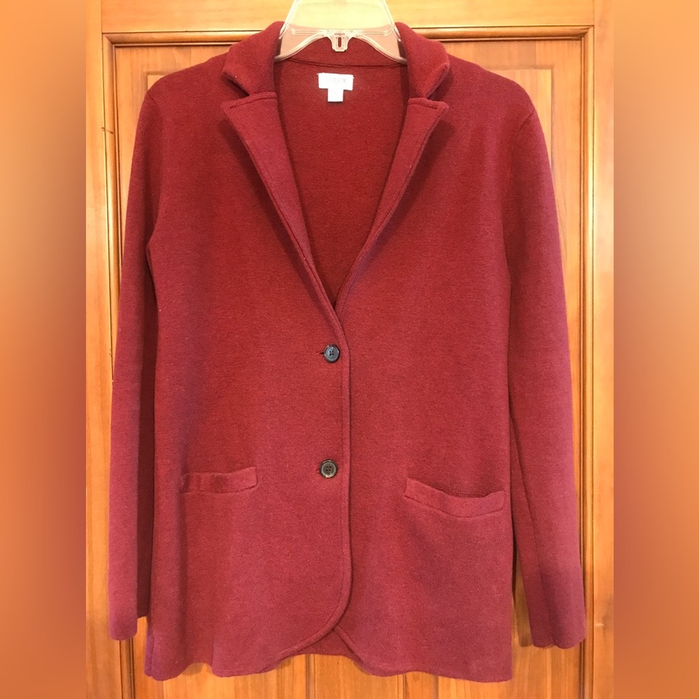 J. Crew Sweater Blazer